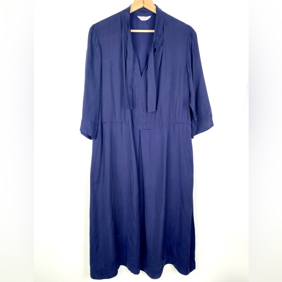 Toast Dresses Toast Dress Navy Blue Poshmark